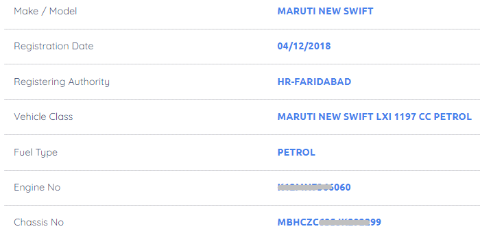 How To Find Address From Car Number