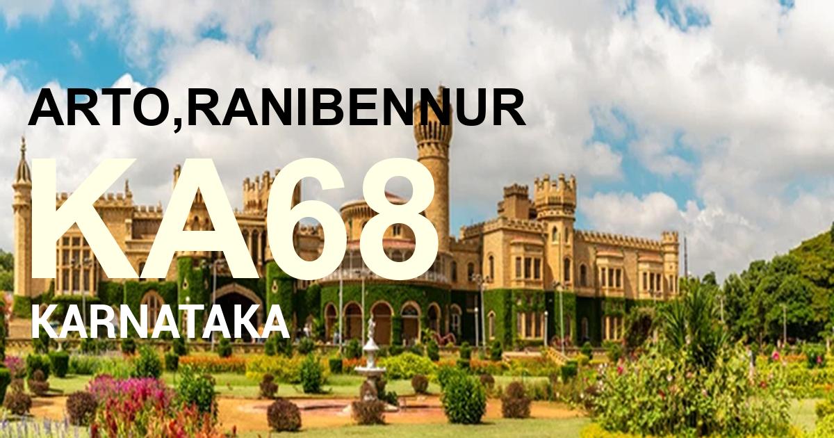 KA68 || ARTO,RANIBENNUR                  